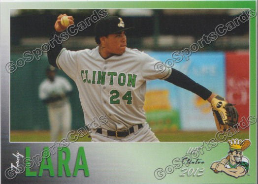 2013 Clinton Lumberkings Jordy Jordany Lara