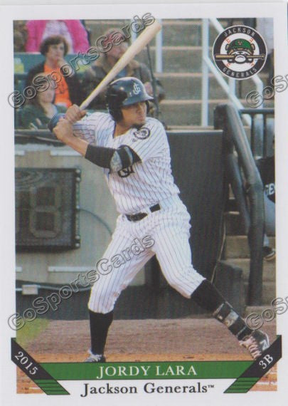 2015 Jackson Generals Jordy Lara