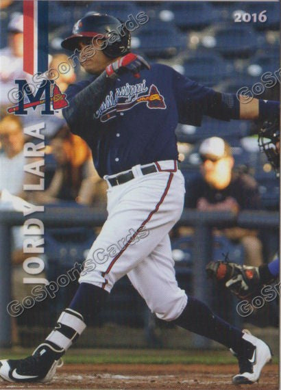 2016 Mississippi Braves Jordy Lara