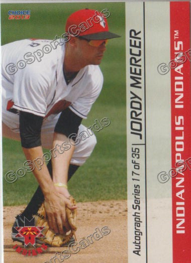2013 Indianapolis Indians Jordy Mercer