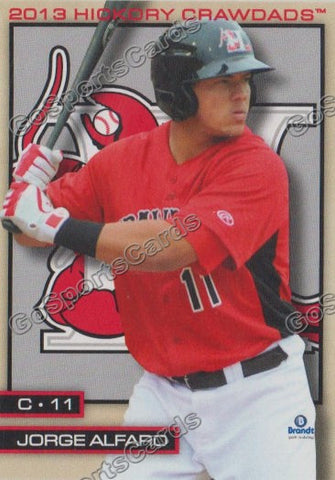 2013 Hickory Crawdads Jorge Alfaro
