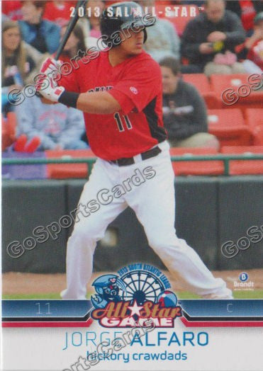 2013 South Atlantic League All Star SAL ND Jorge Alfaro