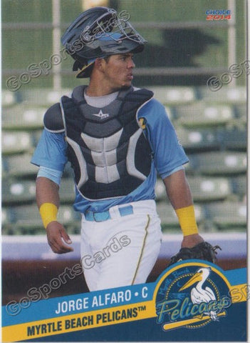 2014 Myrtle Beach Pelicans Jorge Alfaro