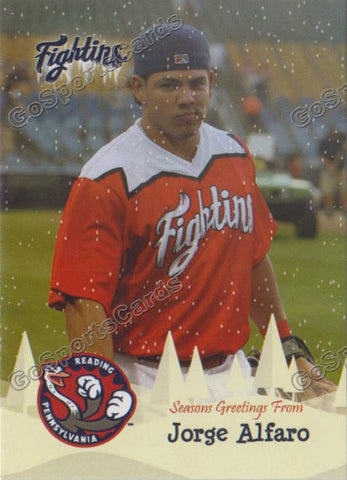 2016 Reading Fightin Phils Holiday Jorge Alfaro