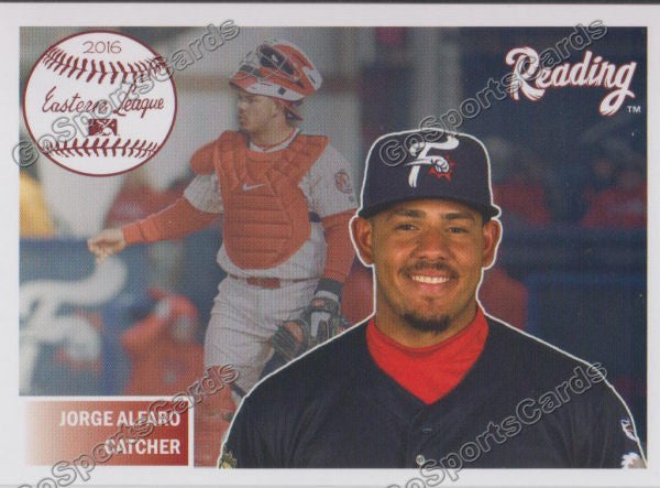 2016 Reading Fightin Phils Top Prospect 11 Jorge Alfaro