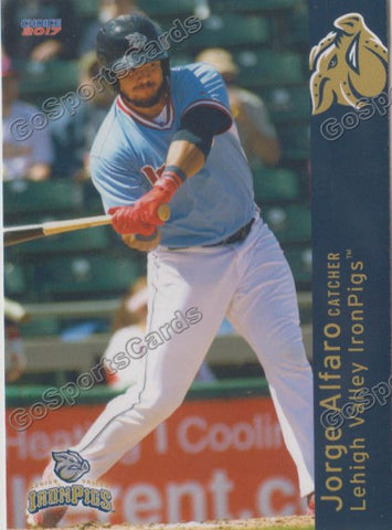 2017 Lehigh Valley IronPigs Jorge Alfaro