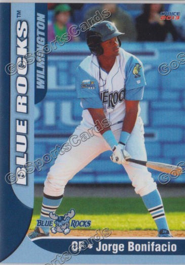 2013 Wilmington Blue Rocks Jorge Bonifacio