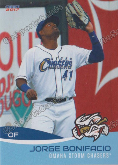 2017 Omaha Storm Chasers Jorge Bonifacio