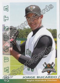 2010 Augusta GreenJackets Jorge Bucardo
