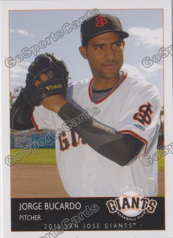 2013 San Jose Giants Jorge Bucardo