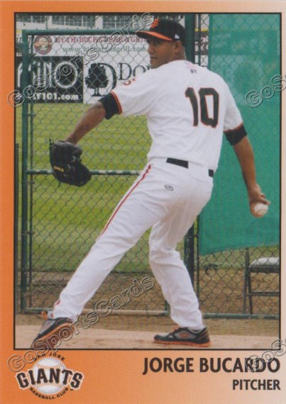 2014 San Jose Giants Jorge Bucardo