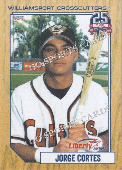 2023 Williamsport Crosscutters 25th Anniversary Jorge Cortes