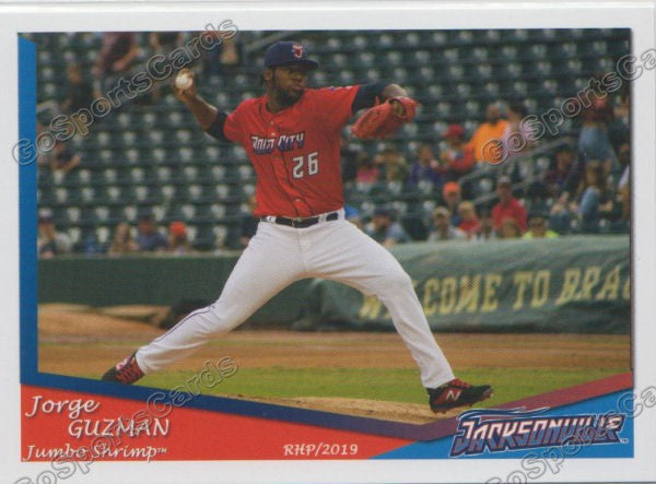 2019 Jacksonville Jumbo Shrimp Jorge Guzman