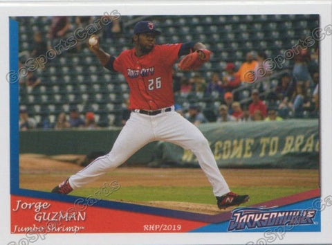 2019 Jacksonville Jumbo Shrimp Jorge Guzman