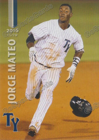 2016 Tampa Yankees Jorge Mateo
