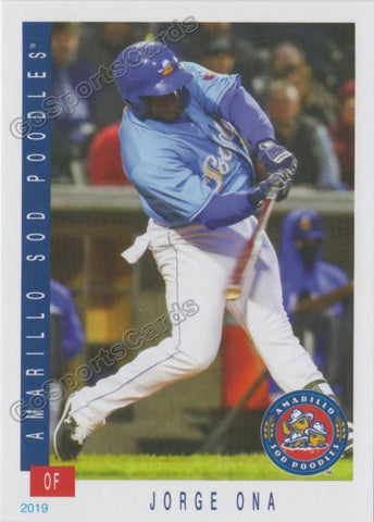 2019 Amarillo Sod Poodles Jorge Ona