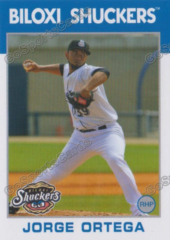 2016 Biloxi Shuckers Jorge Ortega