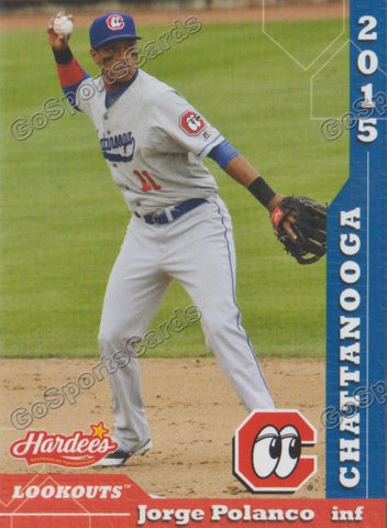 2015 Chattanooga Lookouts Jorge Polanco