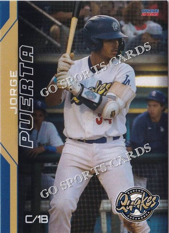 2023 Rancho Cucamonga Quakes Jorge Puerta