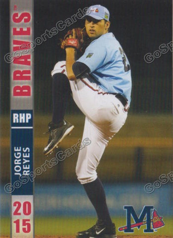2015 Mississippi Braves Jorge Reyes