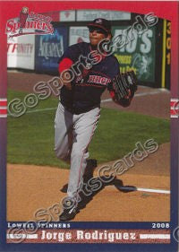 2008 Lowell Spinners Update Jorge Rodriguez