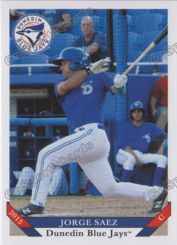 2015 Dunedin Blue Jays Jorge Saez