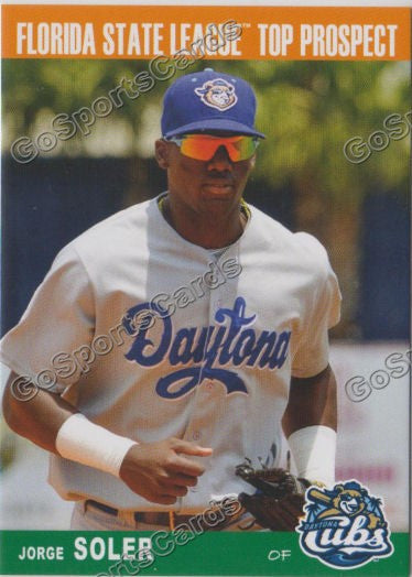 2013 Florida State League Top Prospect FSL Jorge Soler