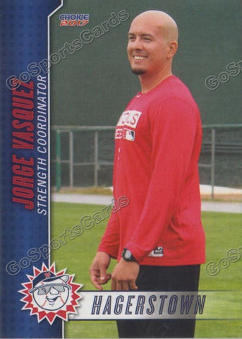 2017 Hagerstown Suns Jorge Vasquez