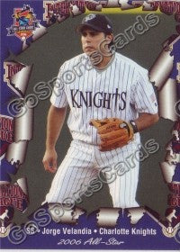 2006 International League All-Stars Choice Jorge Velandia