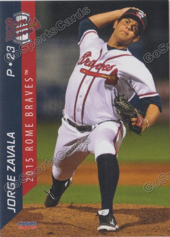 2015 Rome Braves Jorge Zavala