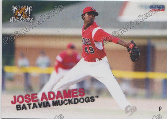 2014 Batavia Muckdogs Jose Adames