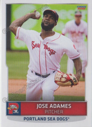 2021 Portland Sea Dogs Jose Adames