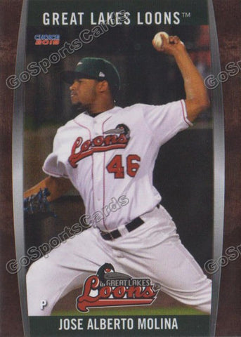 2015 Great Lakes Loons Jose Alberto Molina
