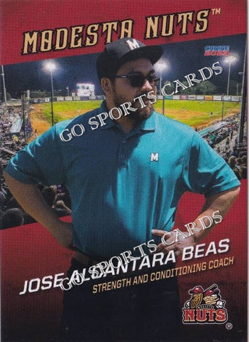 2023 Modesto Nuts Jose Alcantara Beas