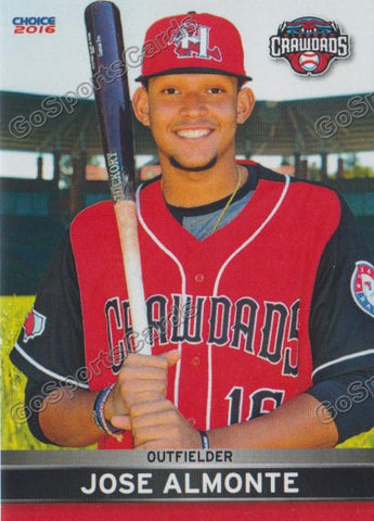 2016 Hickory Crawdads Jose Almonte
