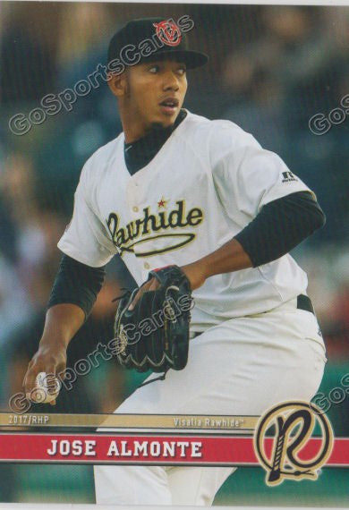 2017 Visalia Rawhide Jose Almonte