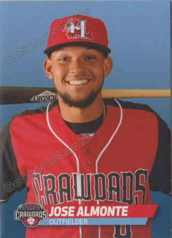 2019 Hickory Crawdads Jose Almonte