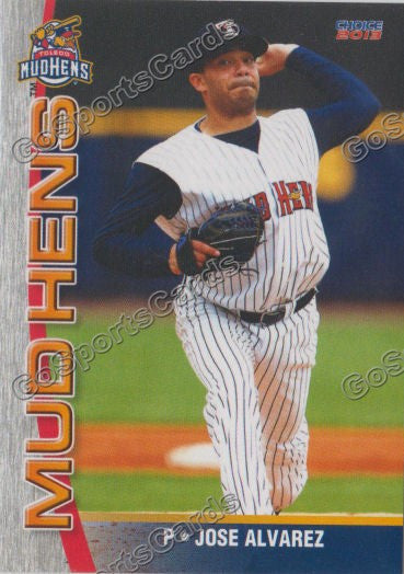 2013 Toledo Mud Hens Jose Alvarez