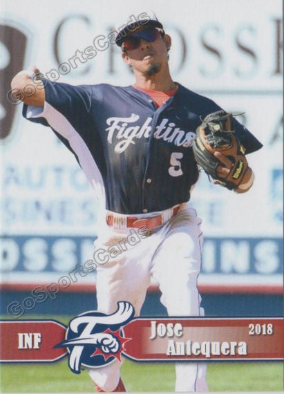 2018 Reading Fightin Phils Jose Antequera