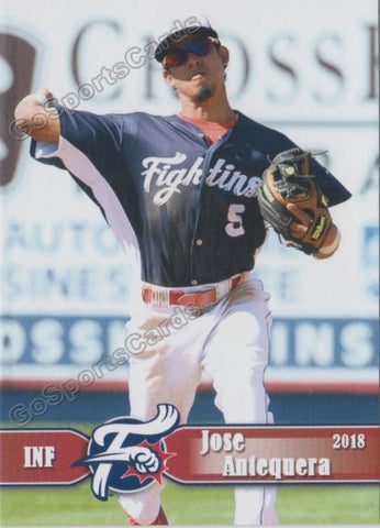 2018 Reading Fightin Phils Jose Antequera