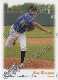 2010 Aberdeen IronBirds Jose Barajas