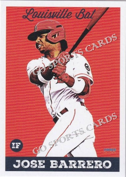 2022 Louisville Bats Jose Barrero