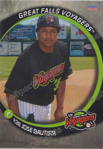 2013 Great Falls Voyagers Jose Bautista