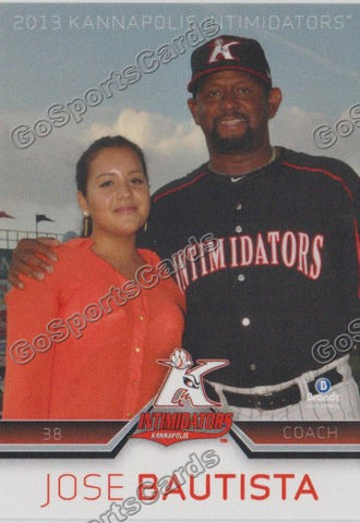 2013 Kannapolis Intimidators Jose Bautista