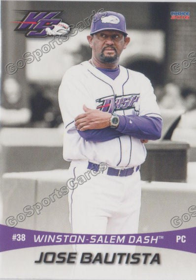 2016 Winston Salem Dash Jose Bautista