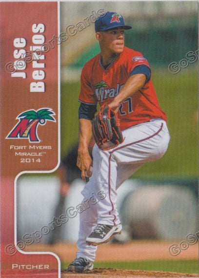 2014 Fort Myers Miracle Jose Berrios