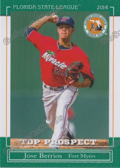 2014 Florida State League Top Prospect Jose Berrios
