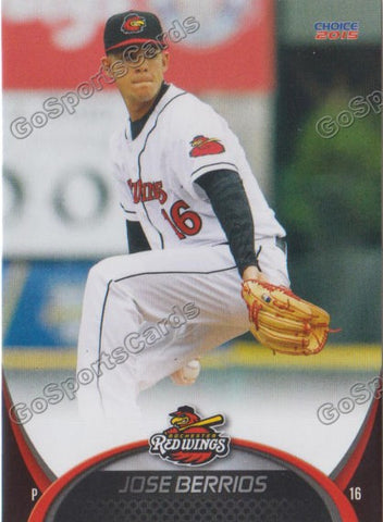 2015 Rochester Red Wings Jose Berrios