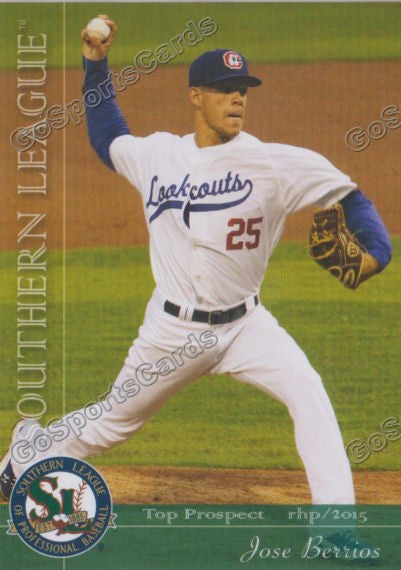 2015 Southern League Top Prospect Jose Berrios