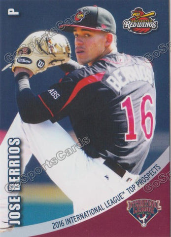 2016 International League Top Prospect Jose Berrios